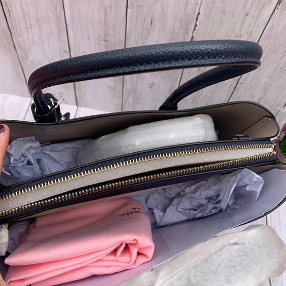 NWT KATE SPADE MARGAUX LARGE SATCHEL - Picture 4 of 5